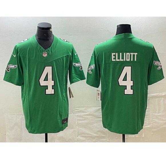 Mens Youths Kids Womens Jake Elliott Green Vapor Stitched jersey